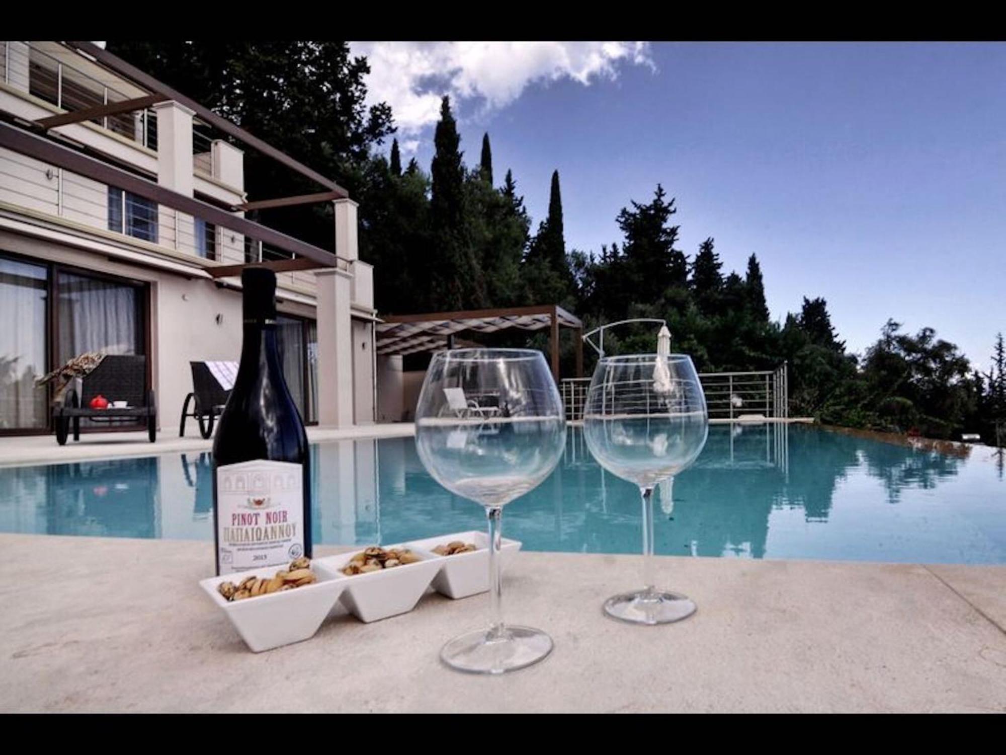 Corfu Dream Holidays Villa Hera เปรามา ภายนอก รูปภาพ