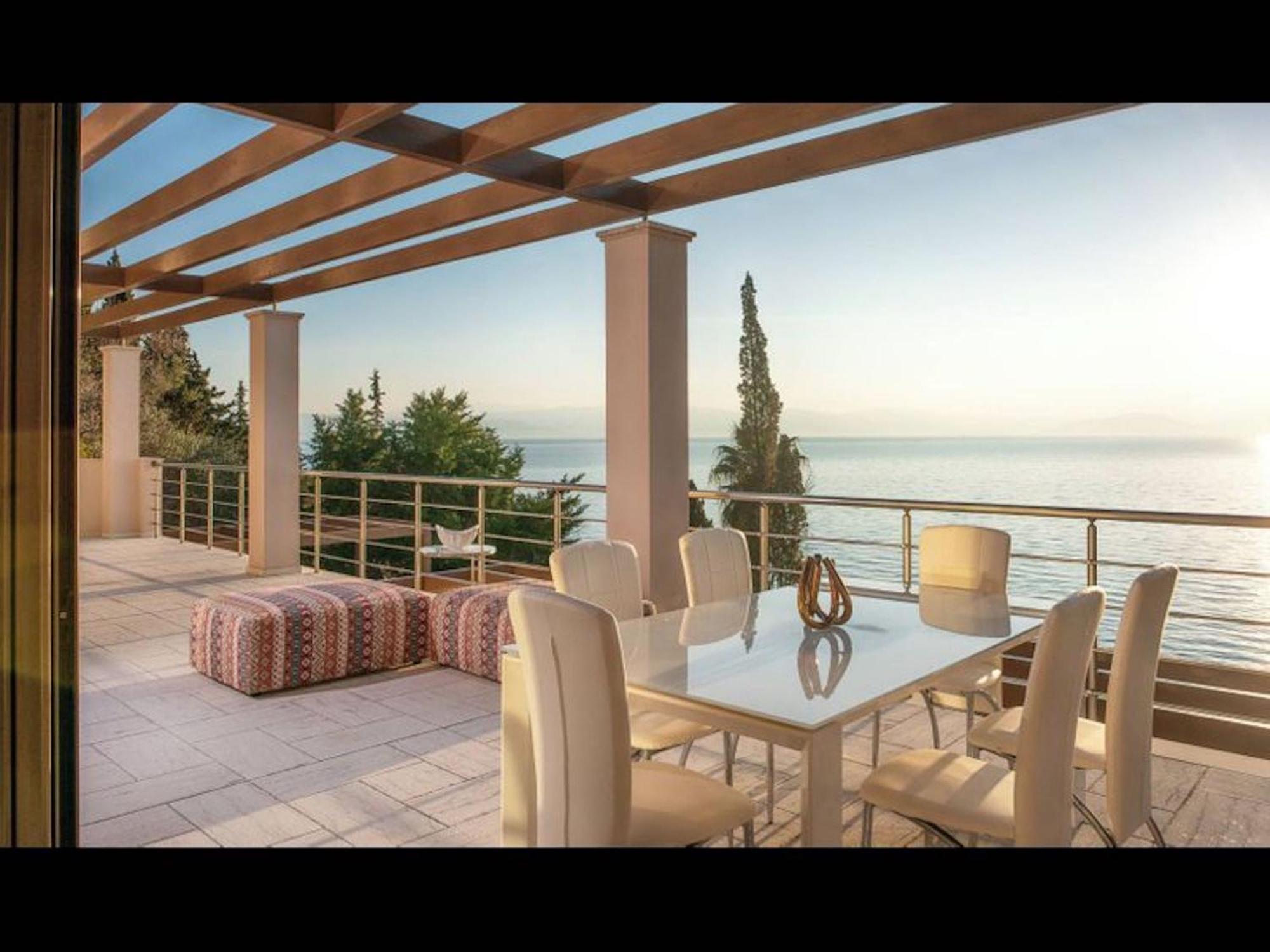 Corfu Dream Holidays Villa Hera เปรามา ภายนอก รูปภาพ