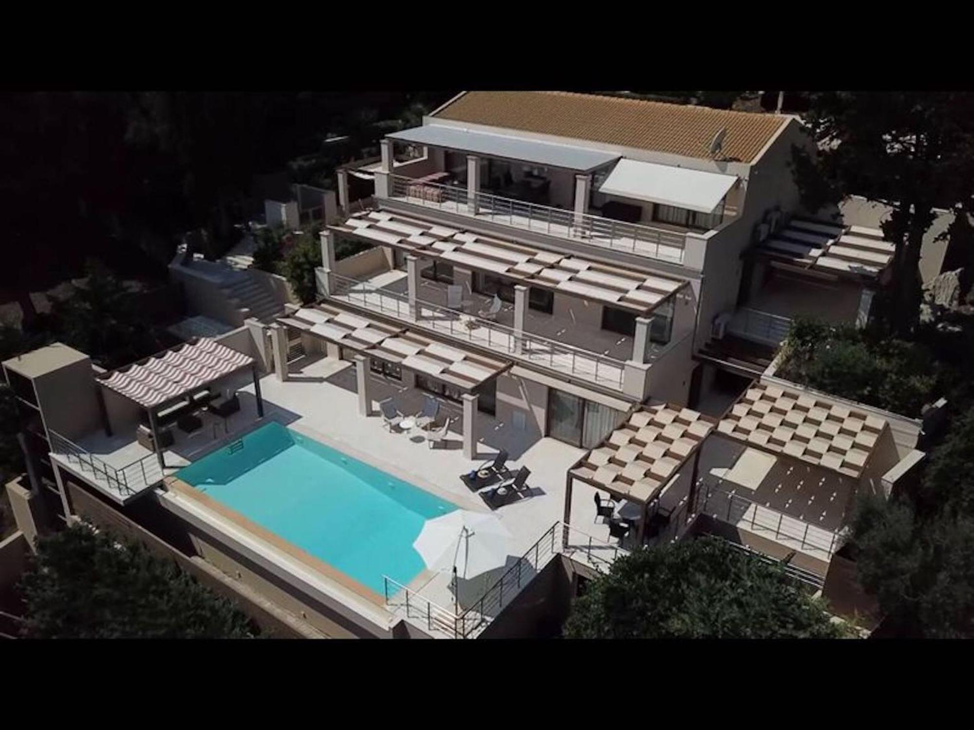 Corfu Dream Holidays Villa Hera เปรามา ภายนอก รูปภาพ